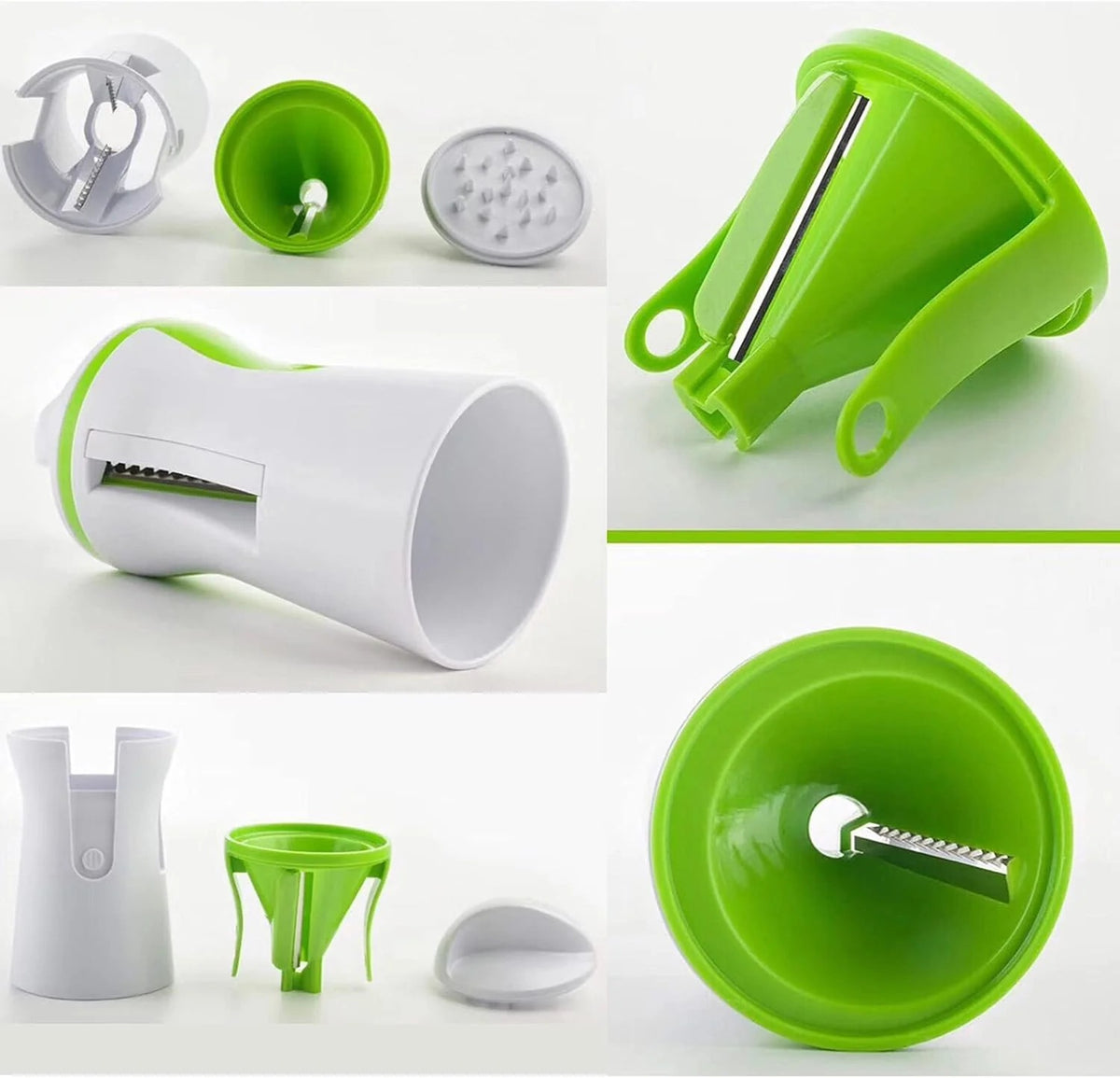 Handheld Vegetable Spiralizer – 4-in-1