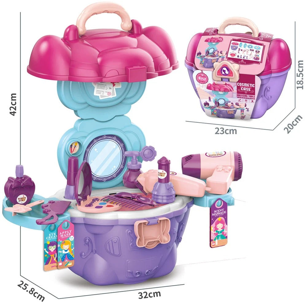 GELORDO – 4-in-1 Dressing Table Play Set