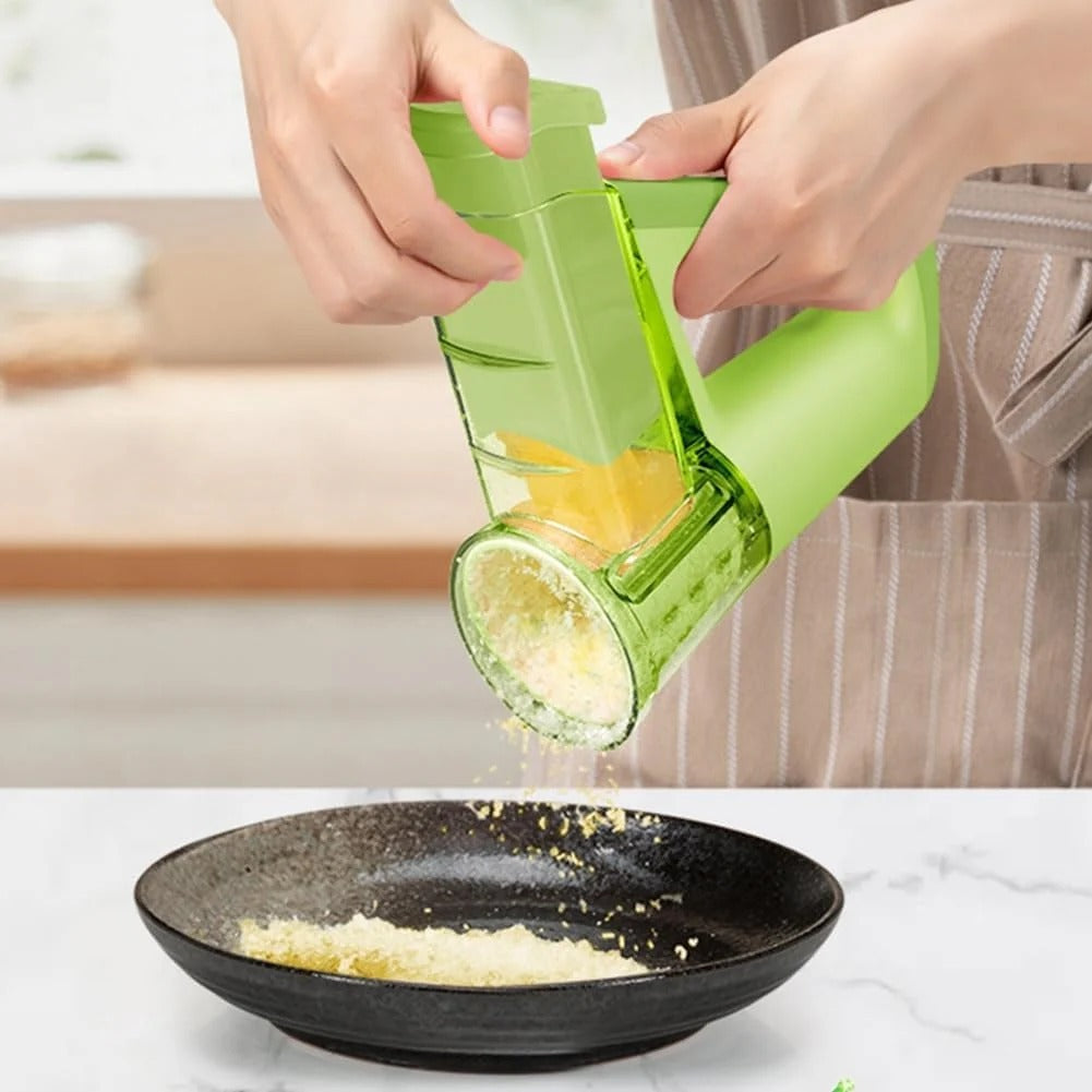 Multifunctional Electric Food Chopper – Handheld Slicer for Vegetables, Fruits & Ice