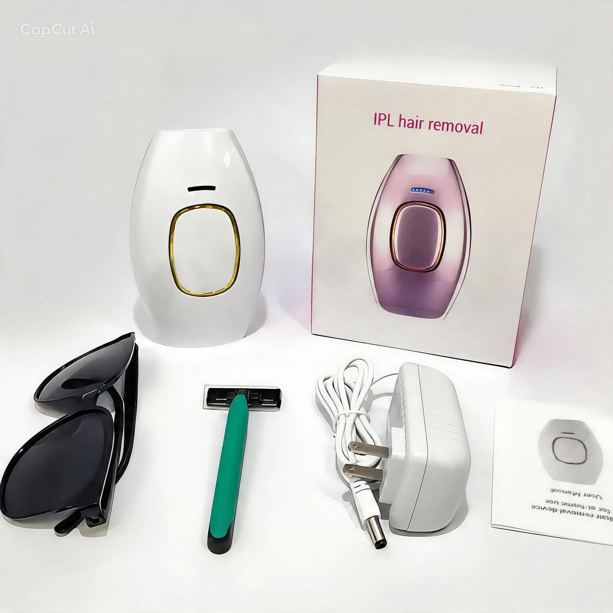 Mini IPL laser hair removal device for at-home use, photo 5