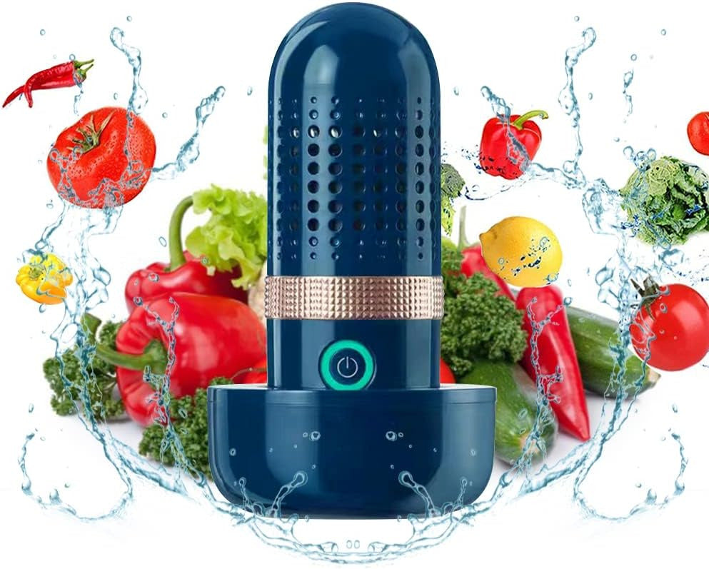 Wireless Fruit Vegetable Purifier – Cordless Food Cleaner