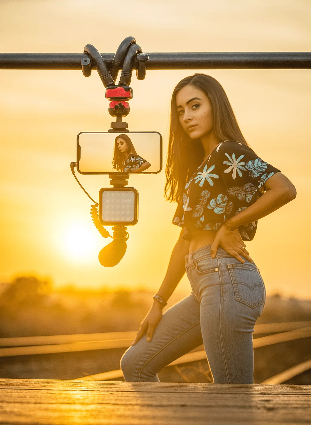Pro Video Kit – Ring Light, Mic & Tripod for Content Creators
