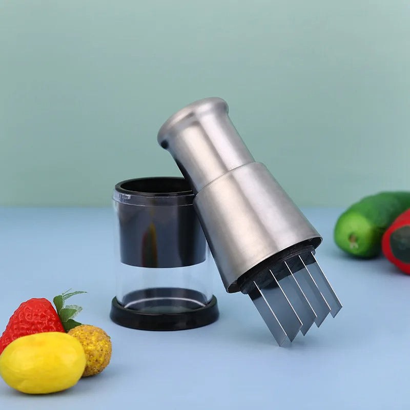 Garlic Crusher & Onion Chopper – No Tears, No Mess