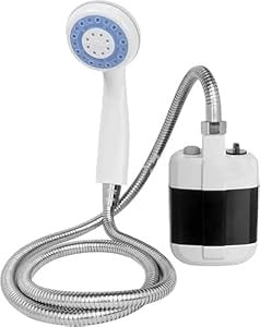 Compact Handheld Outdoor Shower – Rechargeable Portable Shower Kit