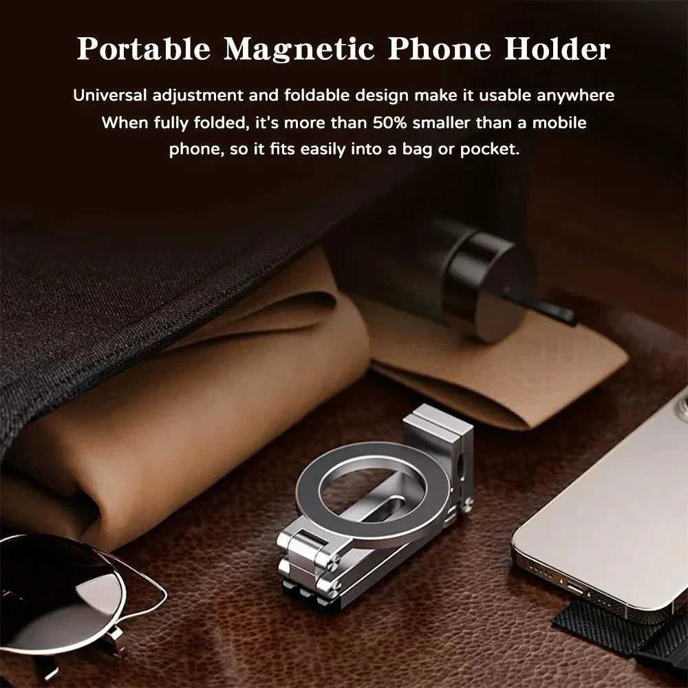 Magnetic Tripod Phone Stand – Hands-Free Anywhere