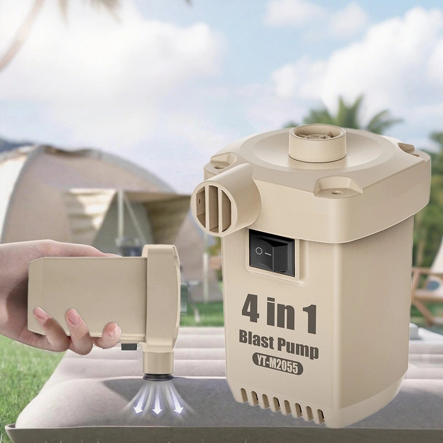 4-in-1 Multi-Functional Vacuum Blast Pump
