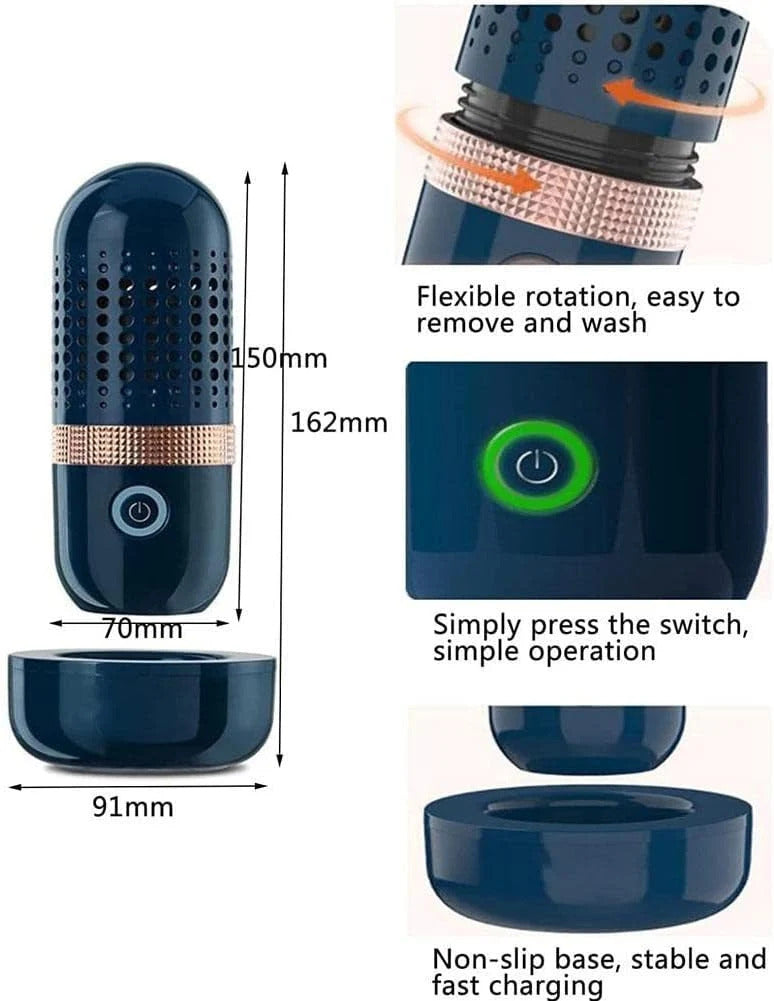 Wireless Fruit Vegetable Purifier – Cordless Food Cleaner