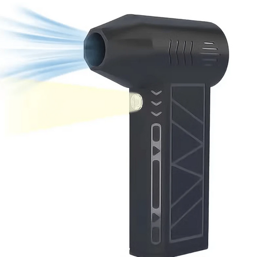 Mini Turbo Jet Fan – Fast BBQ & Campfire Blower with LED Light