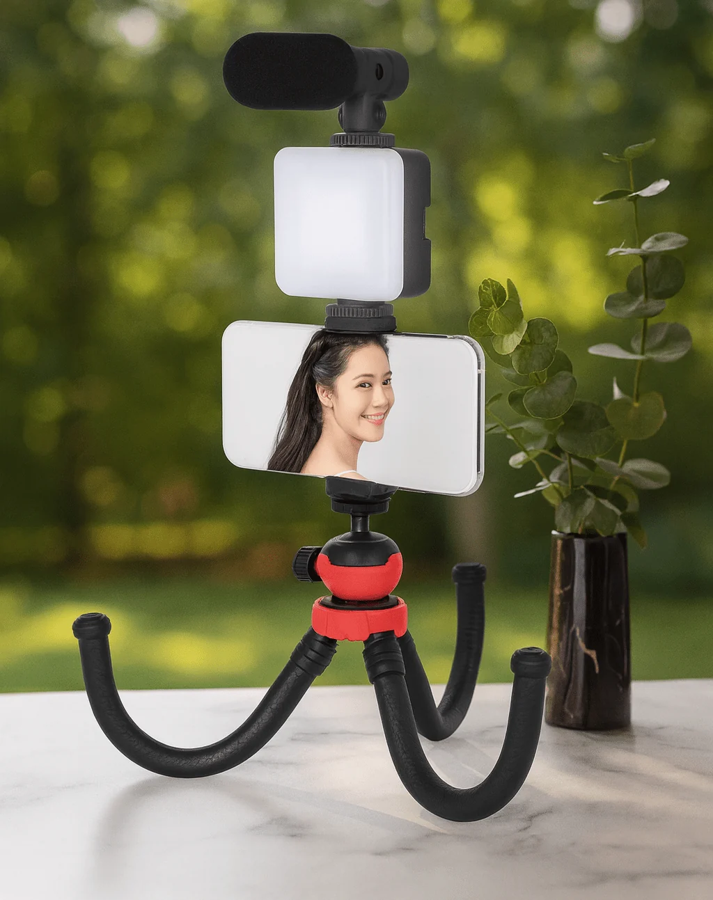 Pro Video Kit – Ring Light, Mic & Tripod for Content Creators