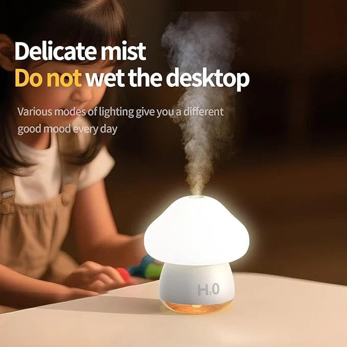 PaiPai Mushroom Lamp Humidifier – Touch Night Light