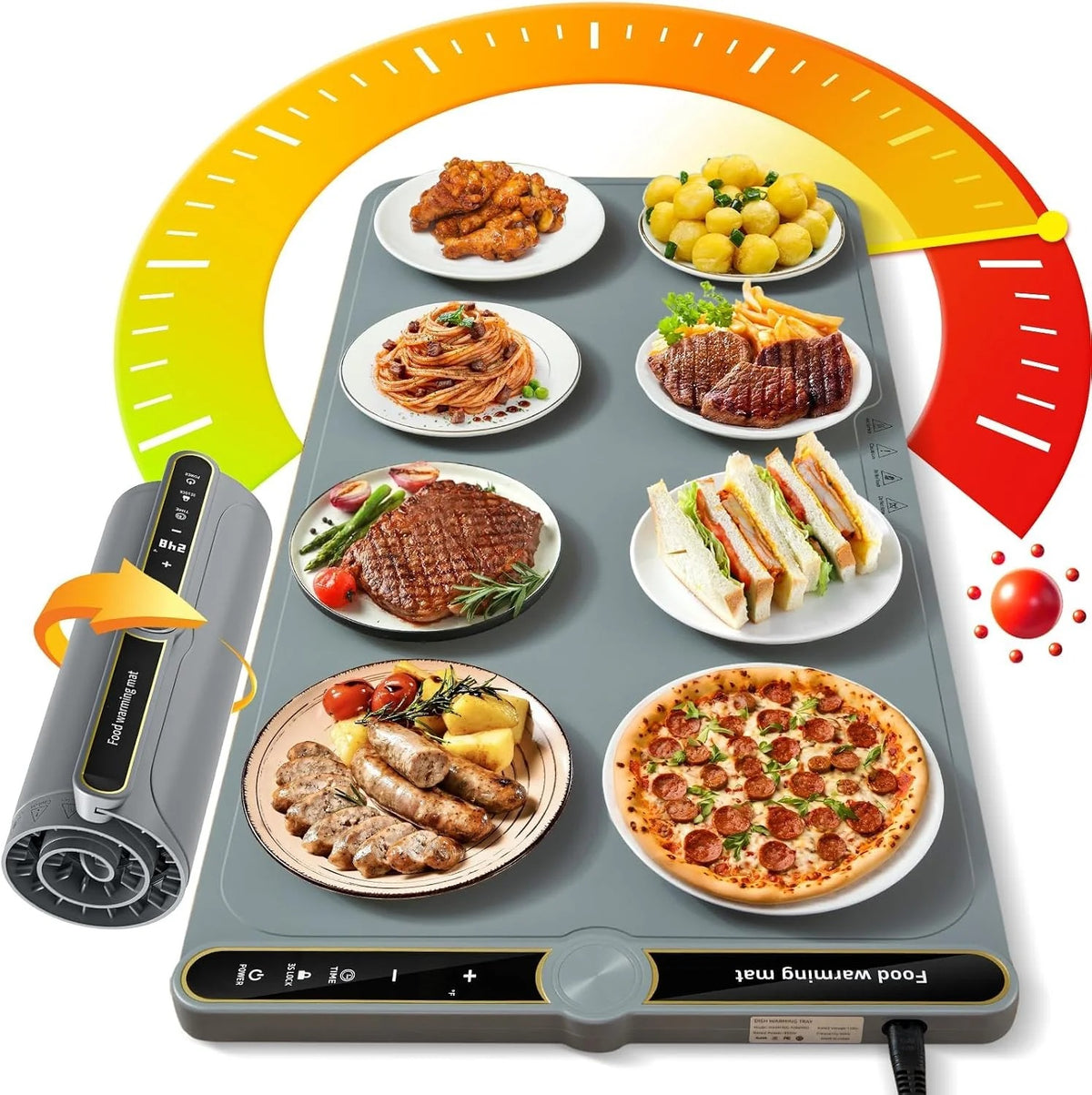 Flexible Food Warming Tray