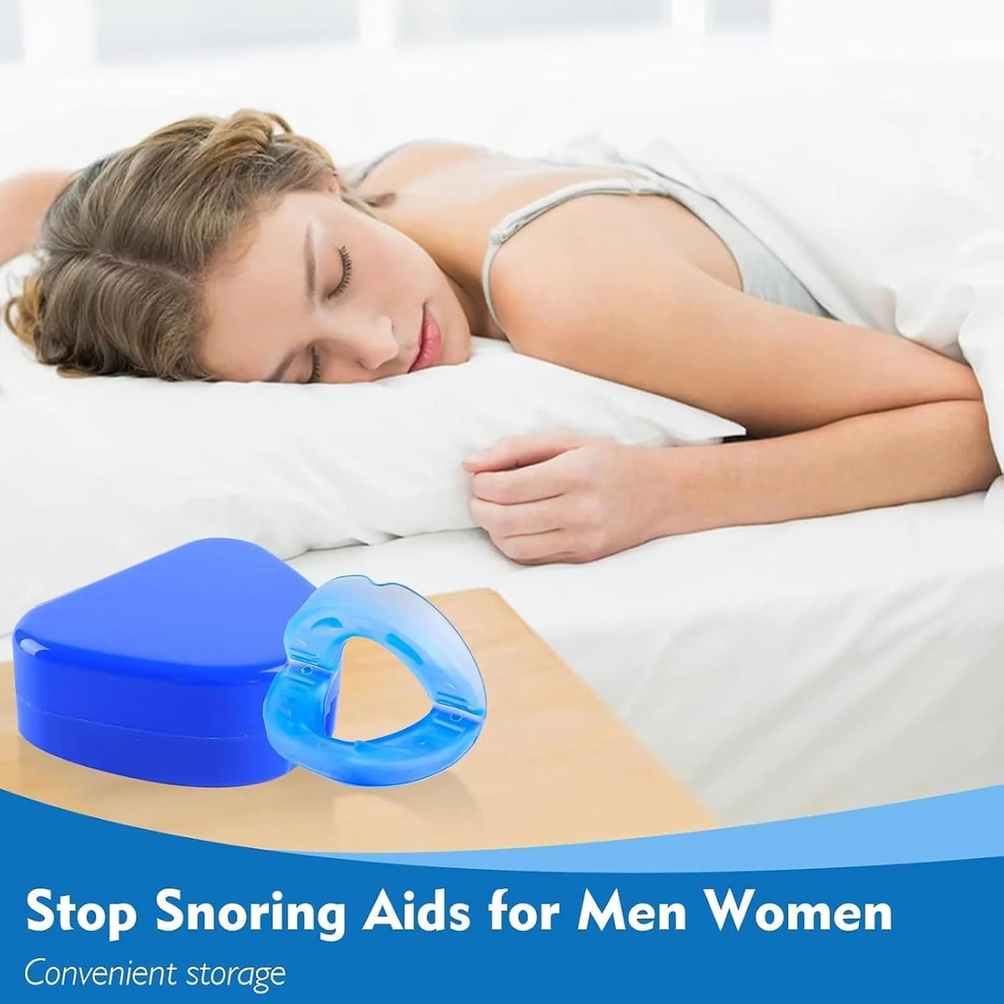 Anti Snore Mouthpiece – Comfort Fit Sleep Aid