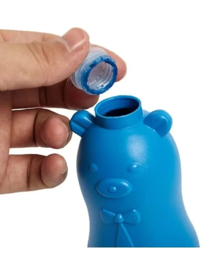 Bear Toilet Cleaner – Bear-Shaped Cleaning Tablet Storage Bottle (40 pcs)