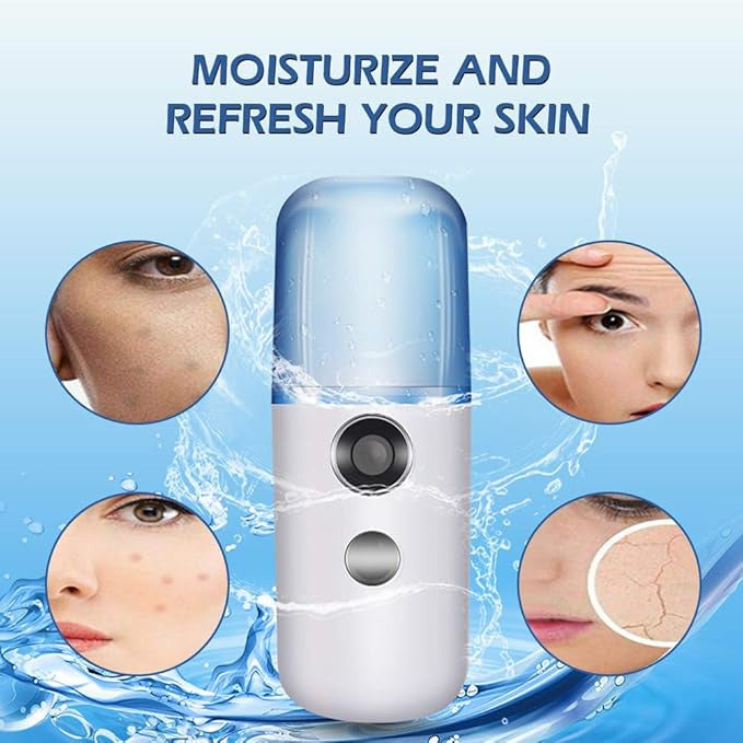 Portable Nano Mist Sprayer – Hydrating Calm Makeup Moisturizing