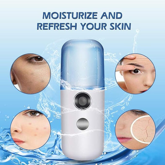 Portable Nano Mist Sprayer – Hydrating Calm Makeup Moisturizing