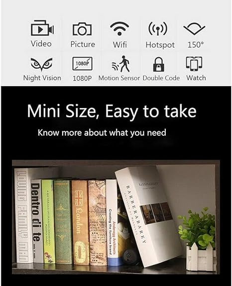 Mini Wireless Home Camera – Live View & Motion Alerts