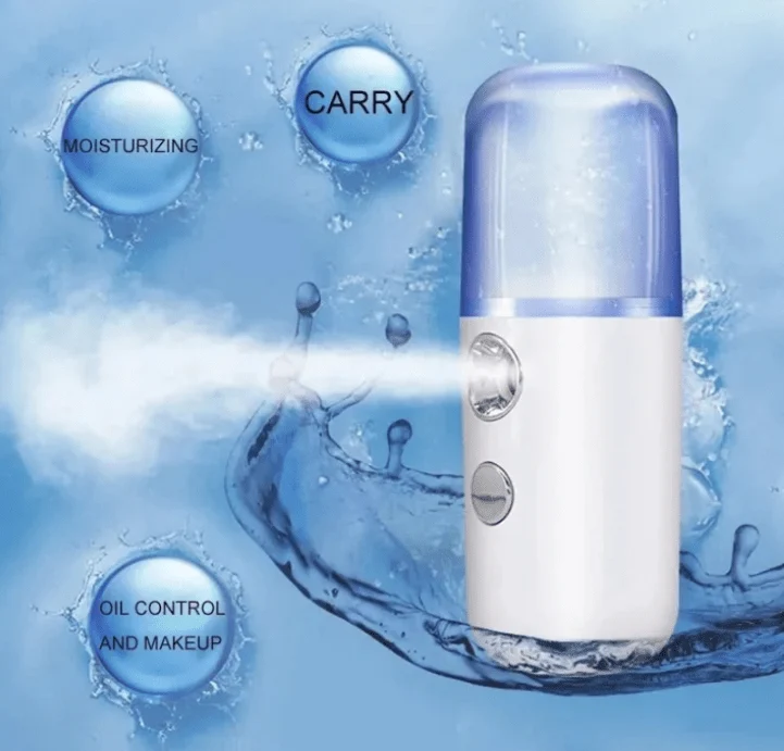 Portable Nano Mist Sprayer – Hydrating Calm Makeup Moisturizing