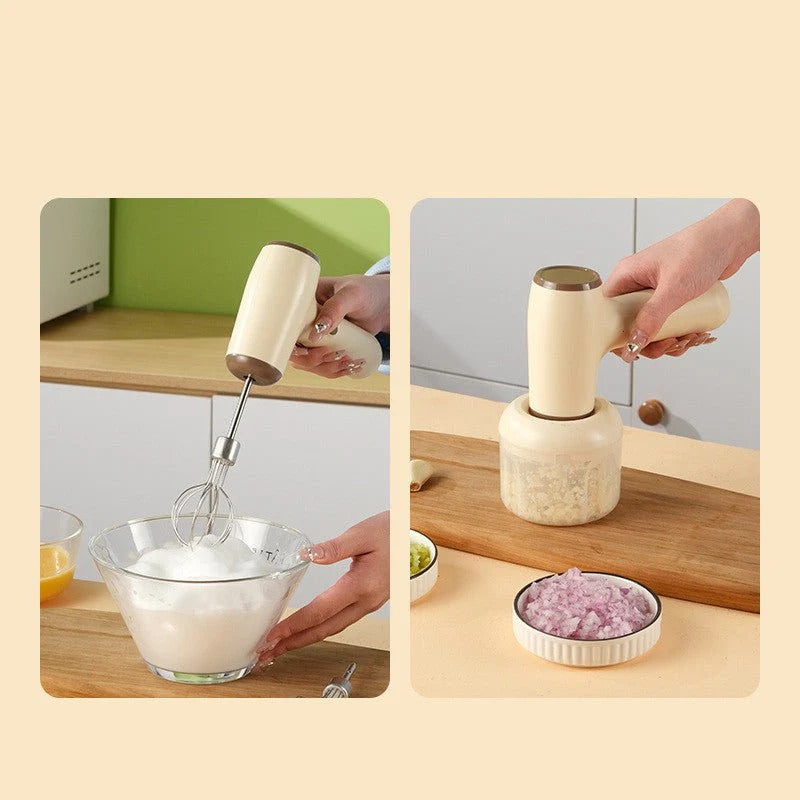 Electric Garlic & Vegetable Chopper (USB Rechargeable)