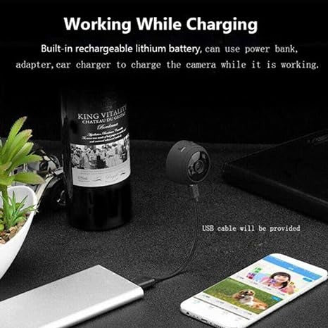 Mini Wireless Home Camera – Live View & Motion Alerts