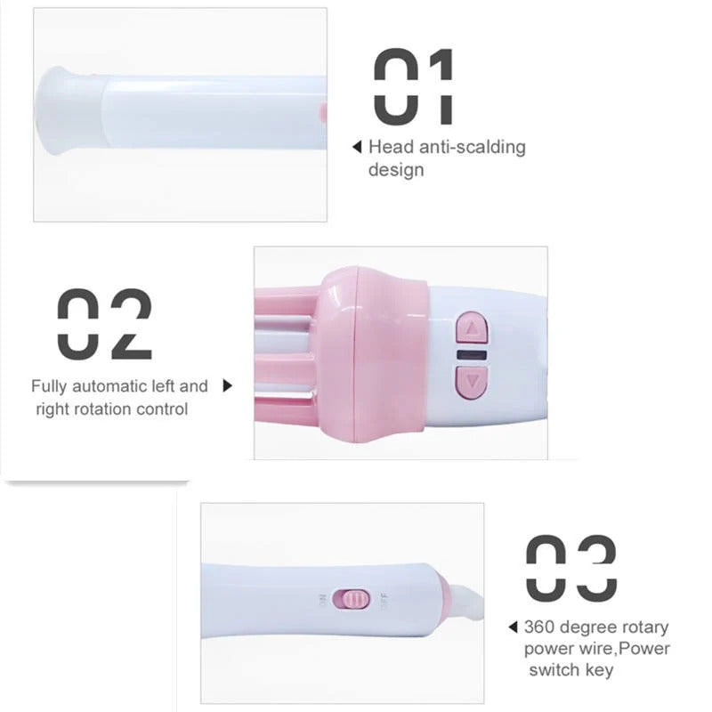 Beauty Hair Styling Brush – 2-in-1 Electric Hot Air Brush