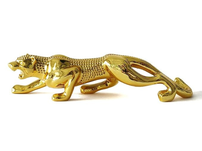 Luxury Cheetah Sculpture – Luxury Resin Home Decor Figurine