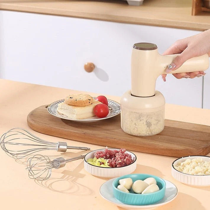 Electric Garlic & Vegetable Chopper (USB Rechargeable)