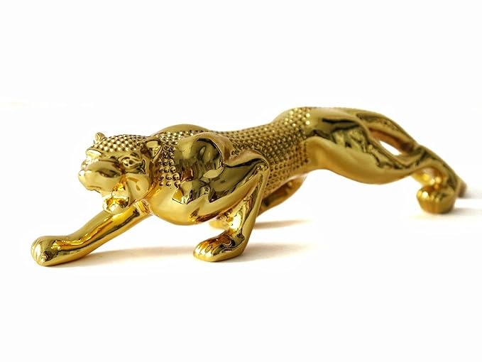 Luxury Cheetah Sculpture – Luxury Resin Home Decor Figurine