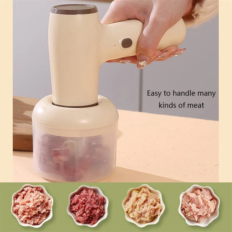 Electric Garlic & Vegetable Chopper (USB Rechargeable)