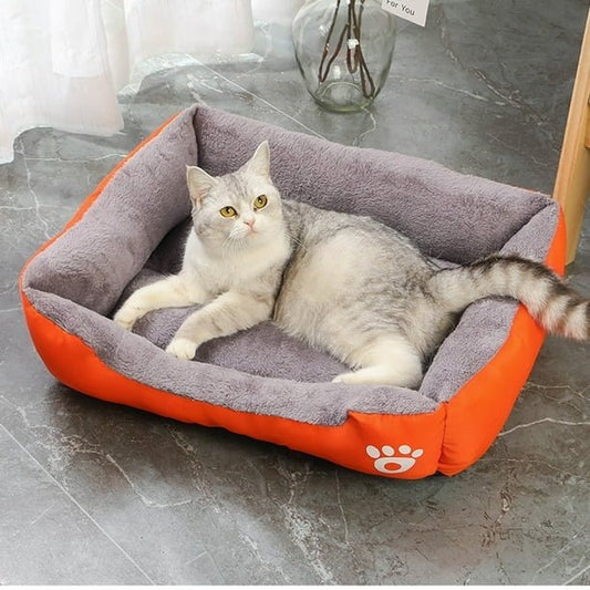 Soft Rectangular Pet Bed