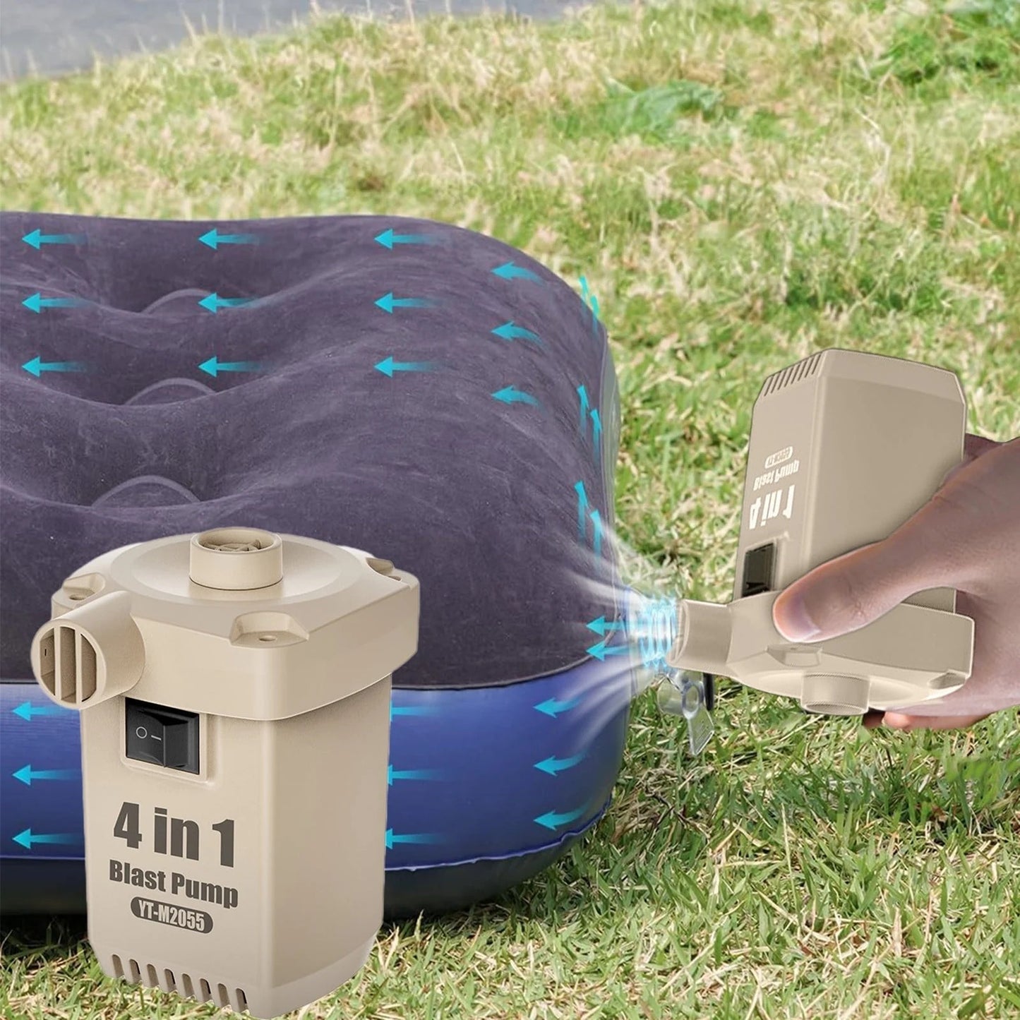 4-in-1 Multi-Functional Vacuum Blast Pump