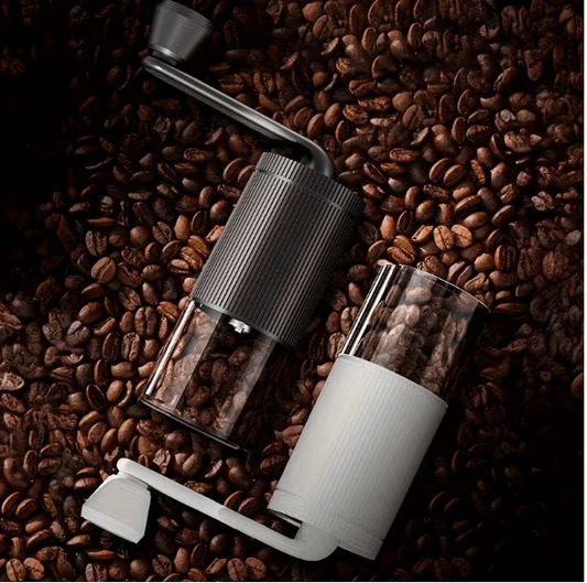 Manual Coffee Grinder – Hand-Crank Grinder with Adjustable Grind Size